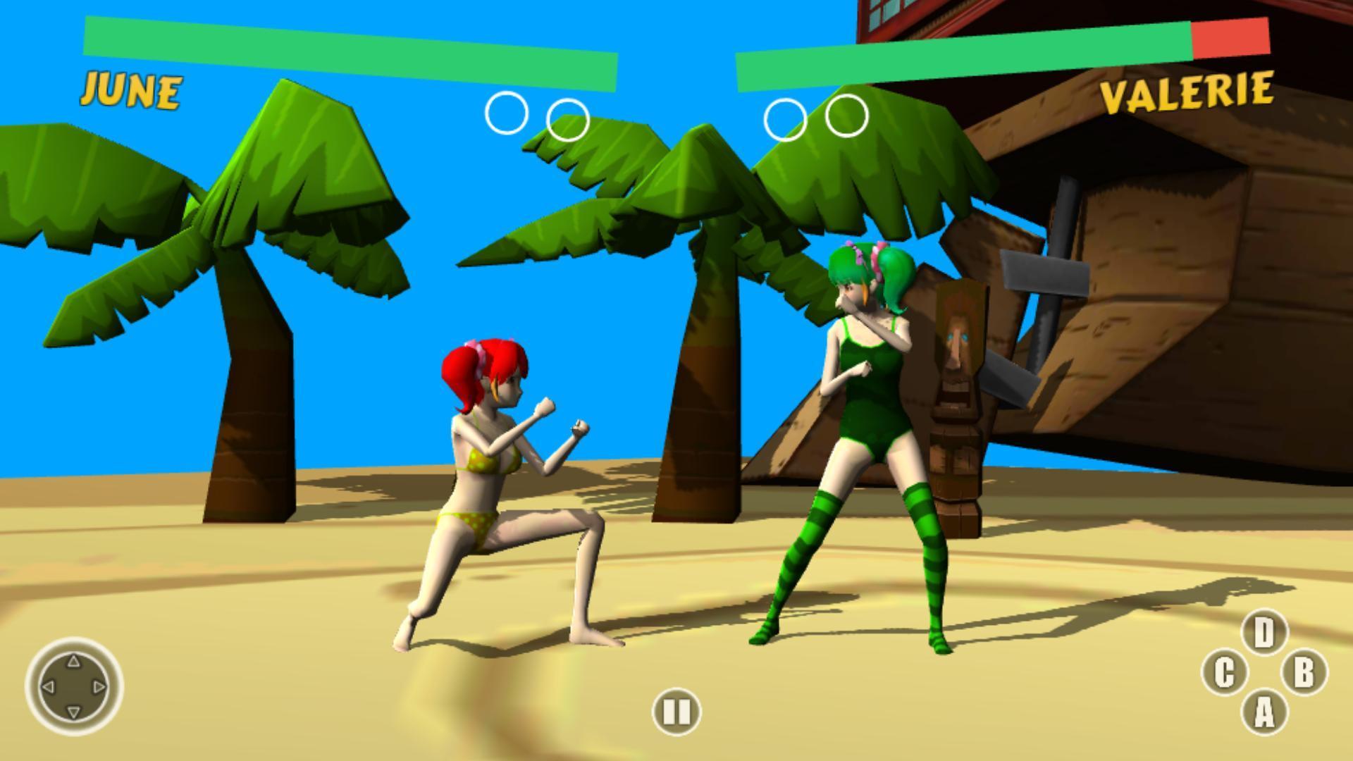 Bikini Girl Fighting Game