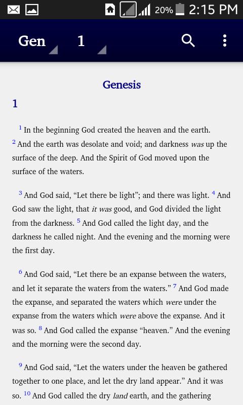 GM English Bible