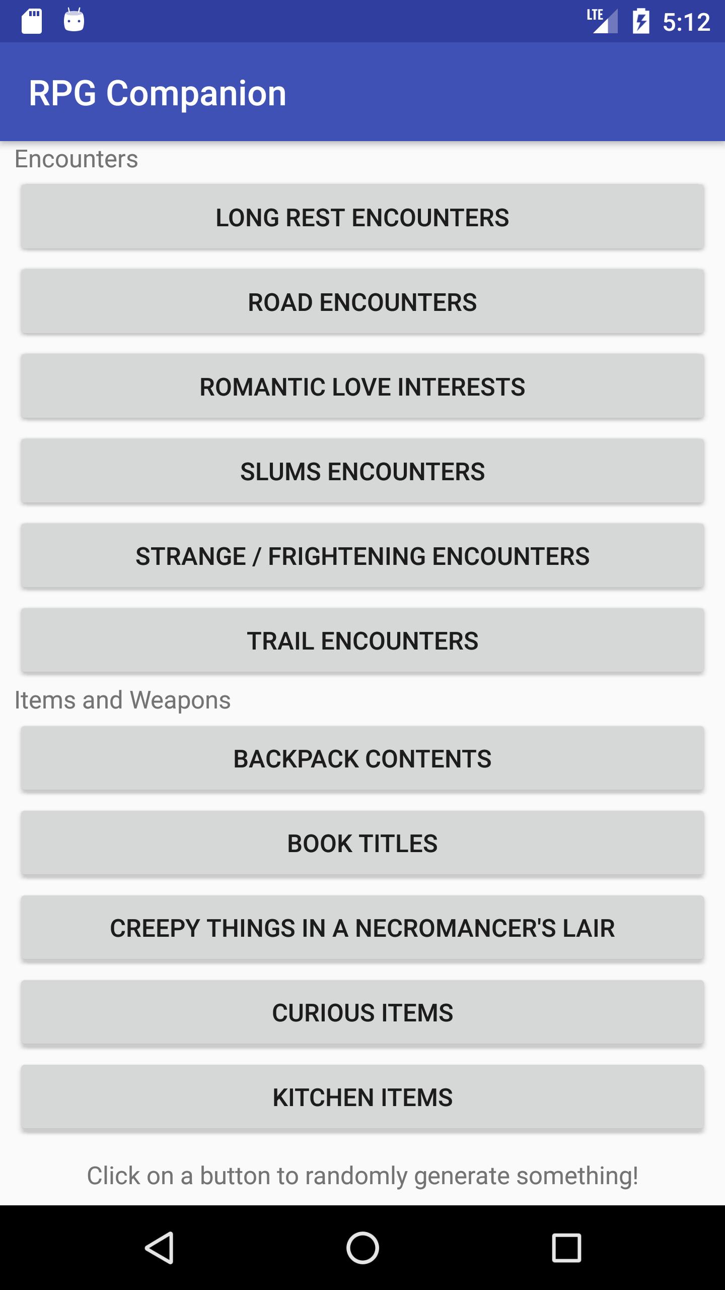 RPG Companion