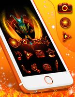 Fire Dragon Launcher Theme