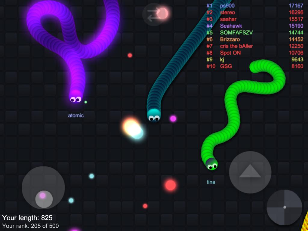 Battle Snake Worm Bot IO