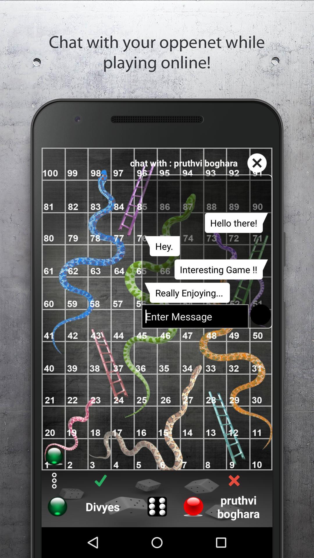 Snake and Ladder- Online