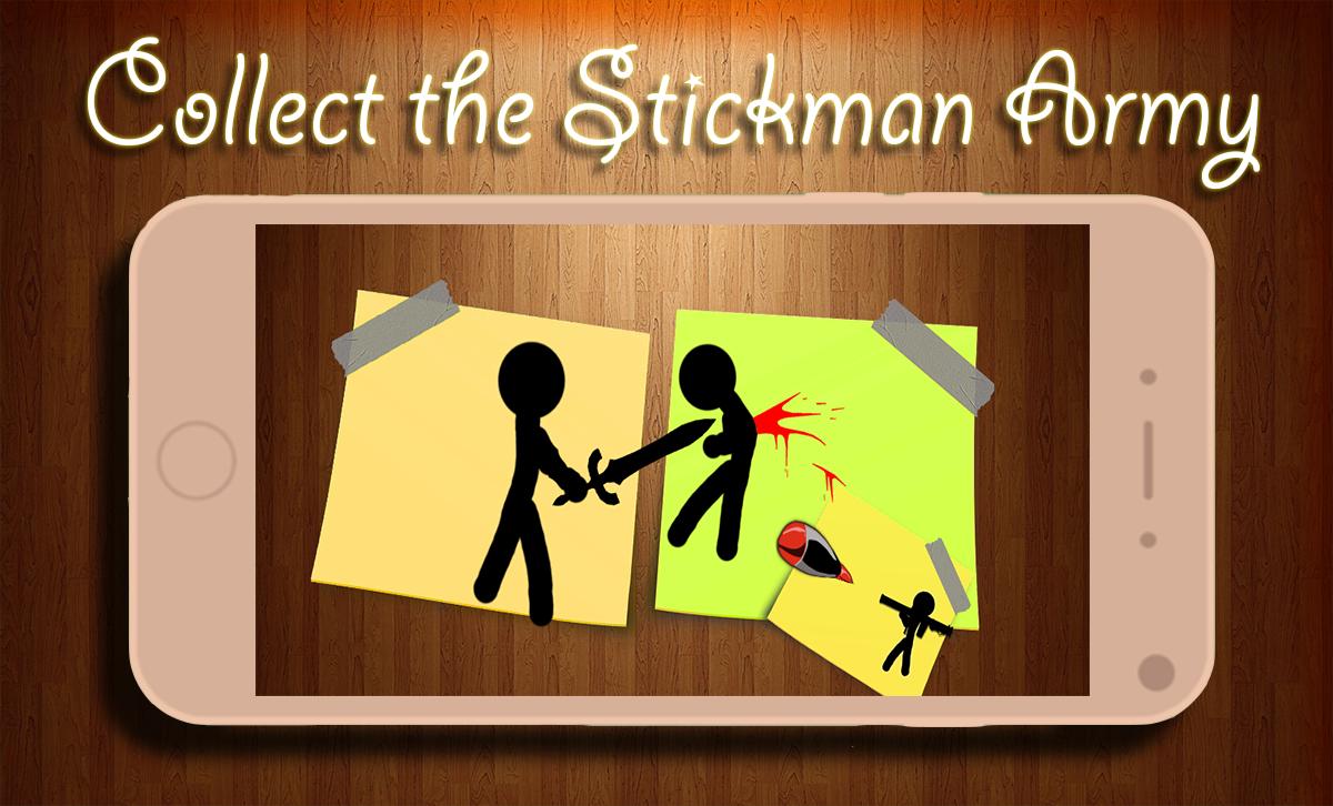 Tap Stickman - Clicks War