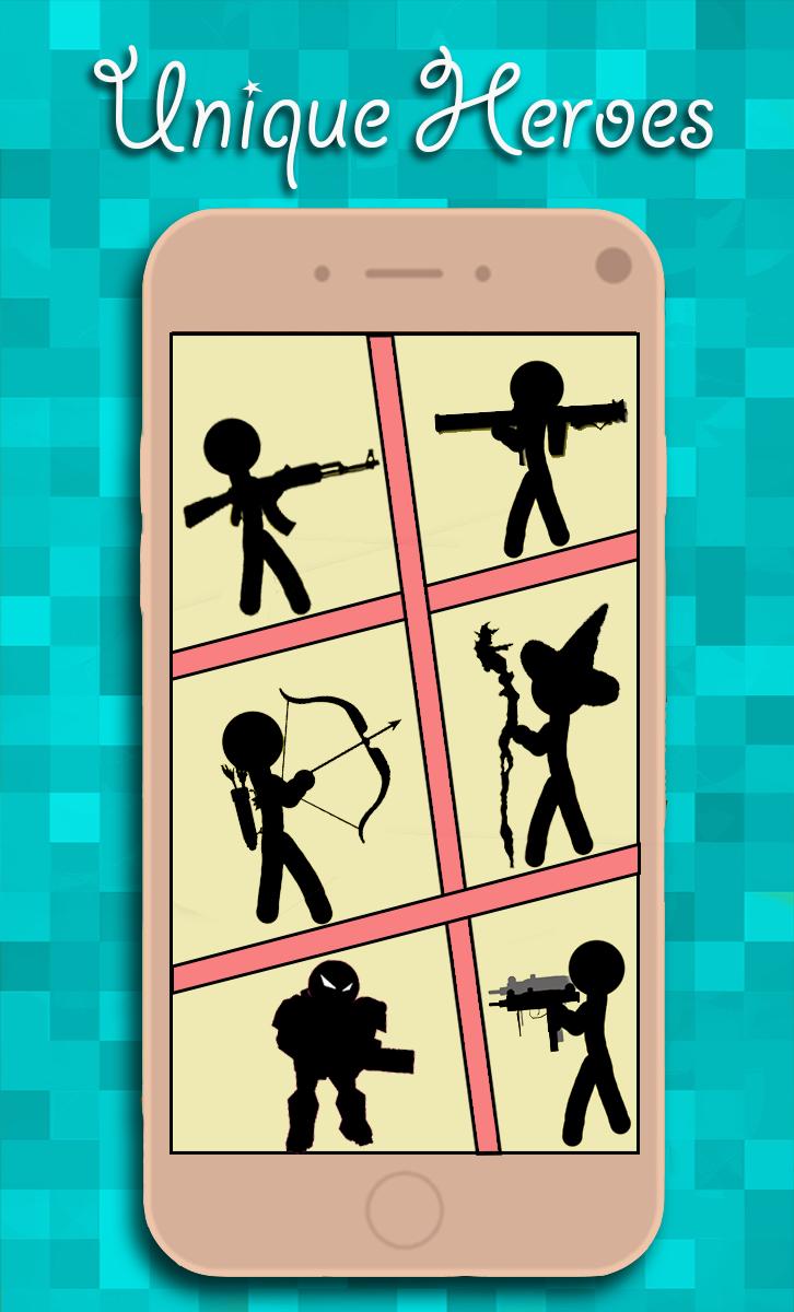 Tap Stickman - Clicks War