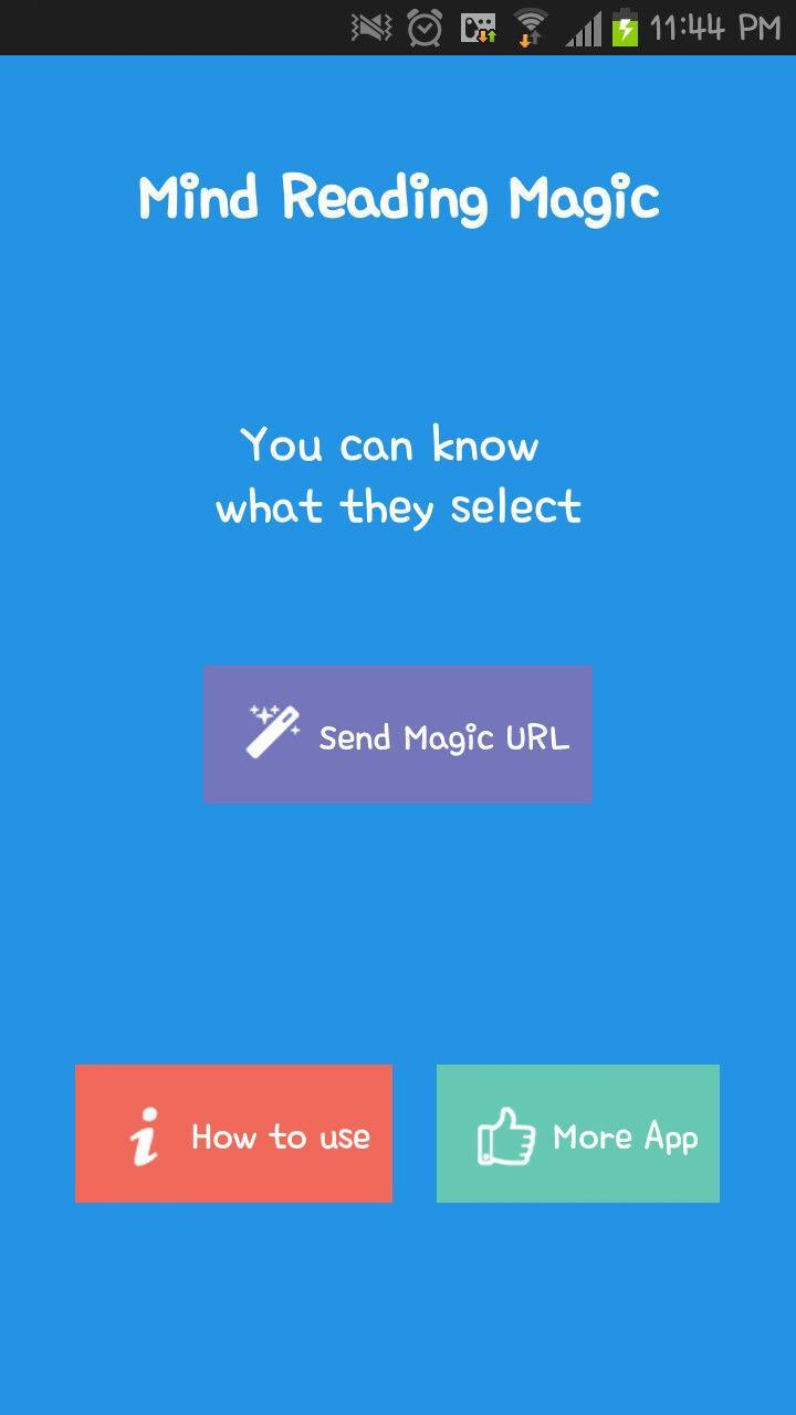 Mind Reading Magic