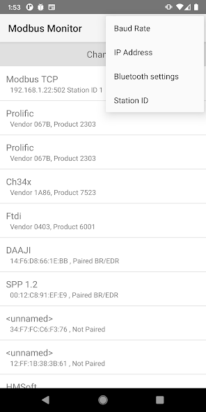 Modbus Monitor