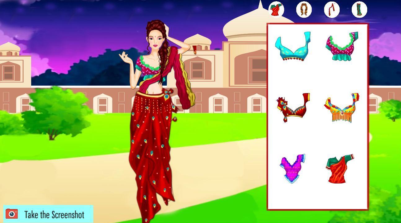 Barbie Indian Saree MakeOver