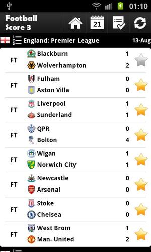 Football Live Score