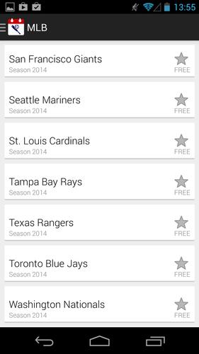 Baseball Calendars