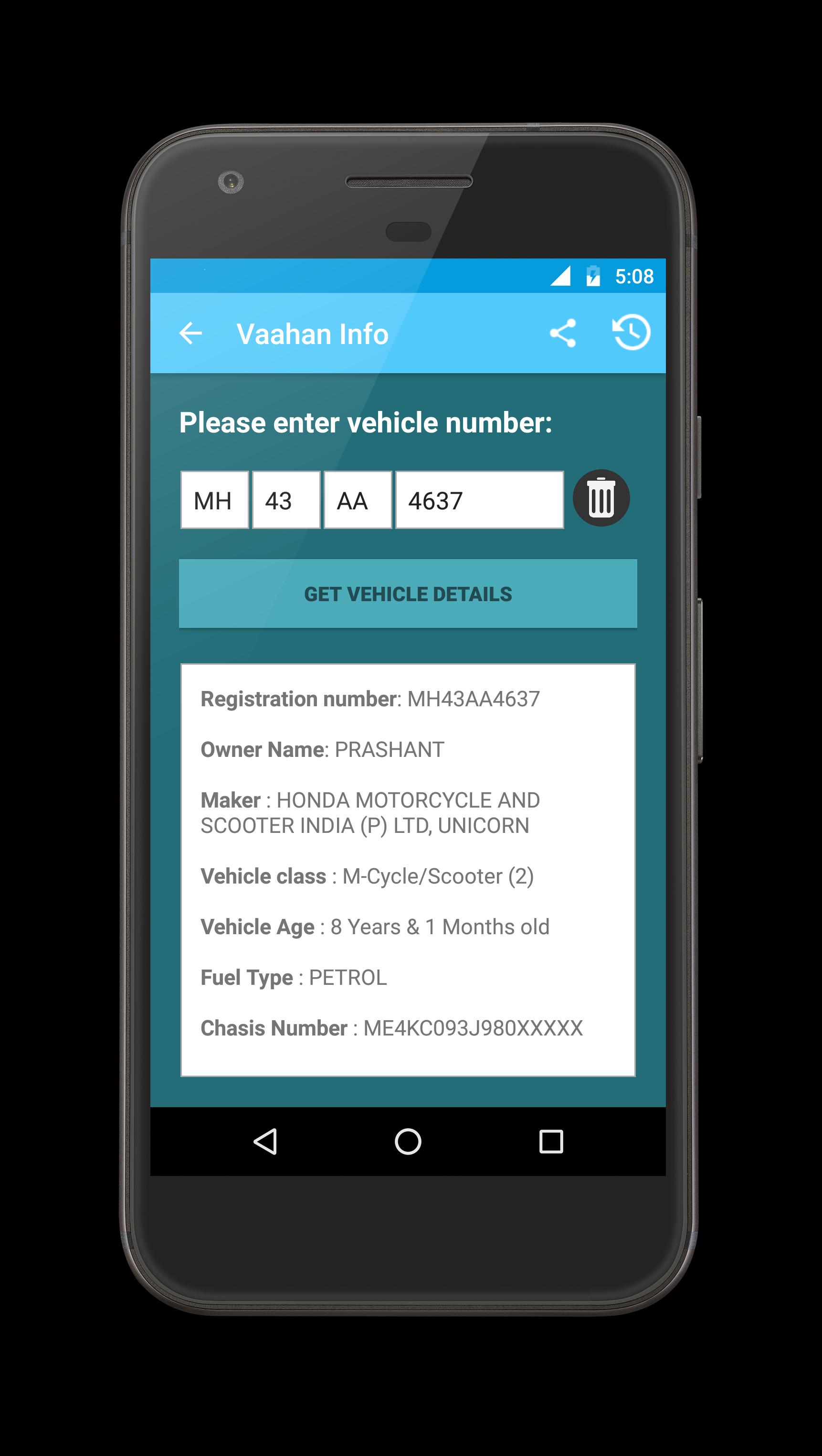 Vaahan Info