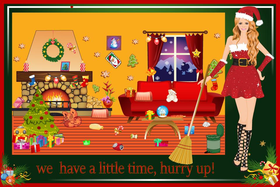 Merry Christmas clean up