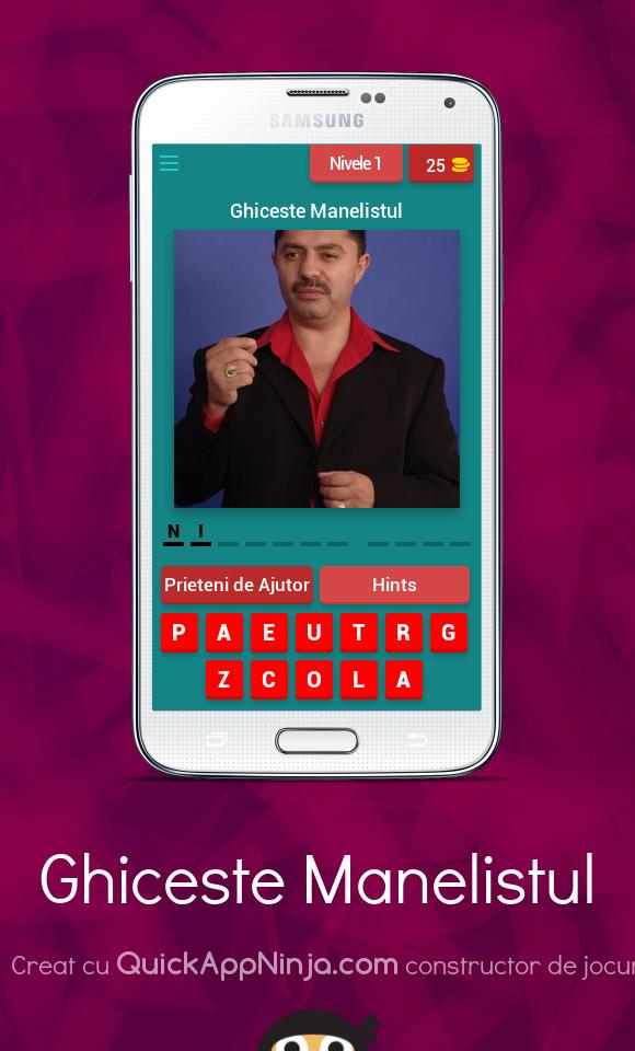 Ghiceste Manelistul