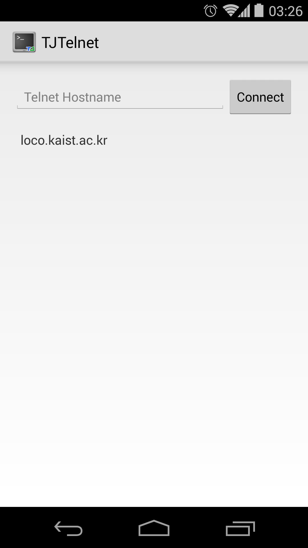 TJTelnet