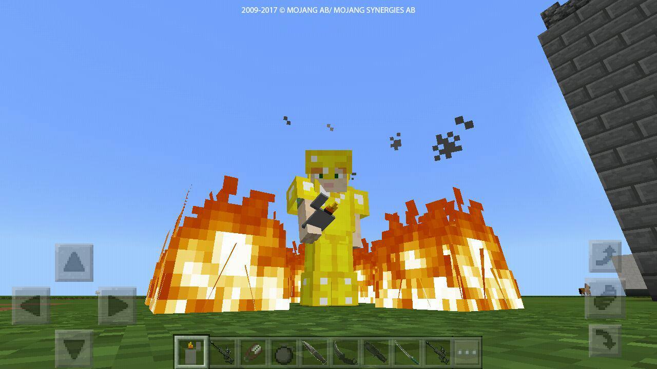 Alex Better Weapons Mod for MCPE