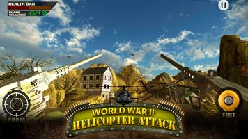 WW2 Helicopter Attack Gunner
