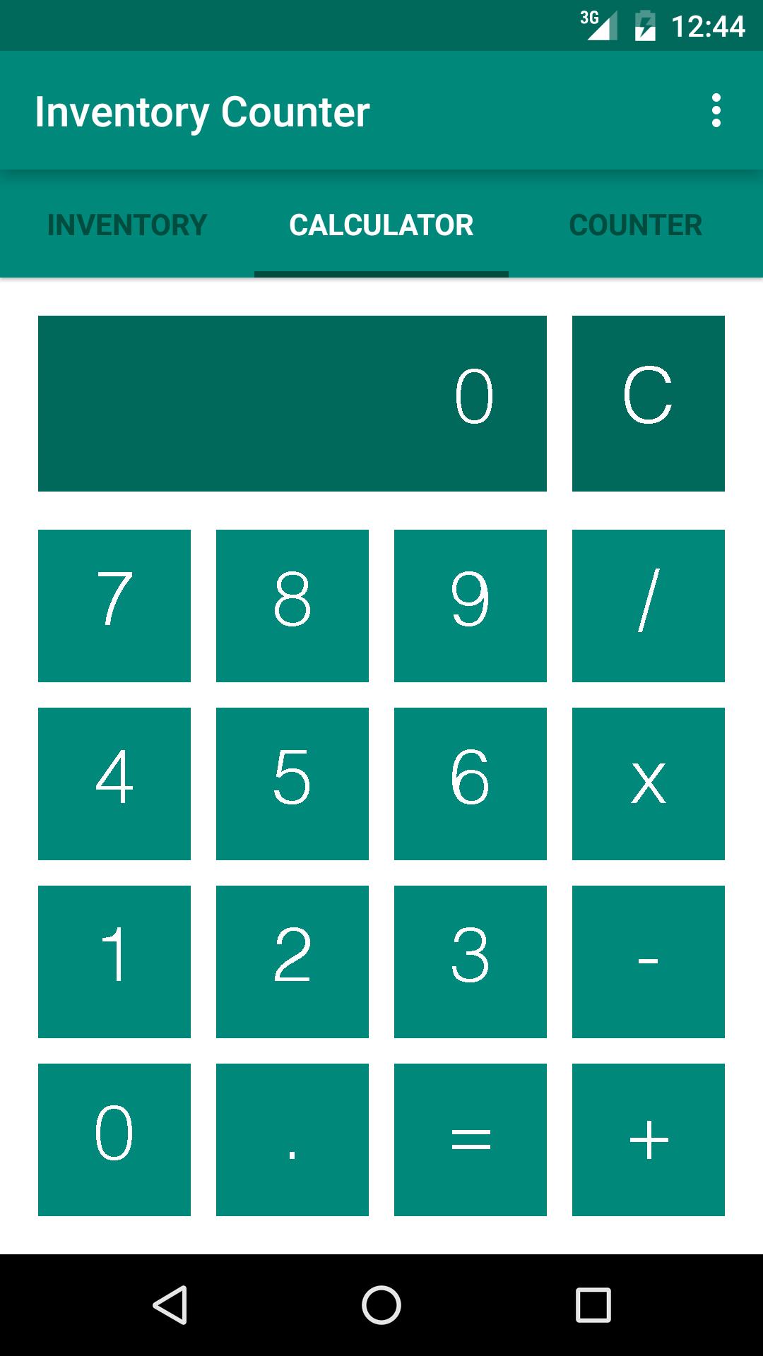 Inventory Counter