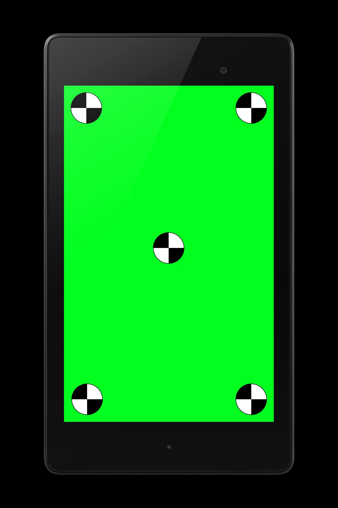 Green Screen (LongClick=Blue)