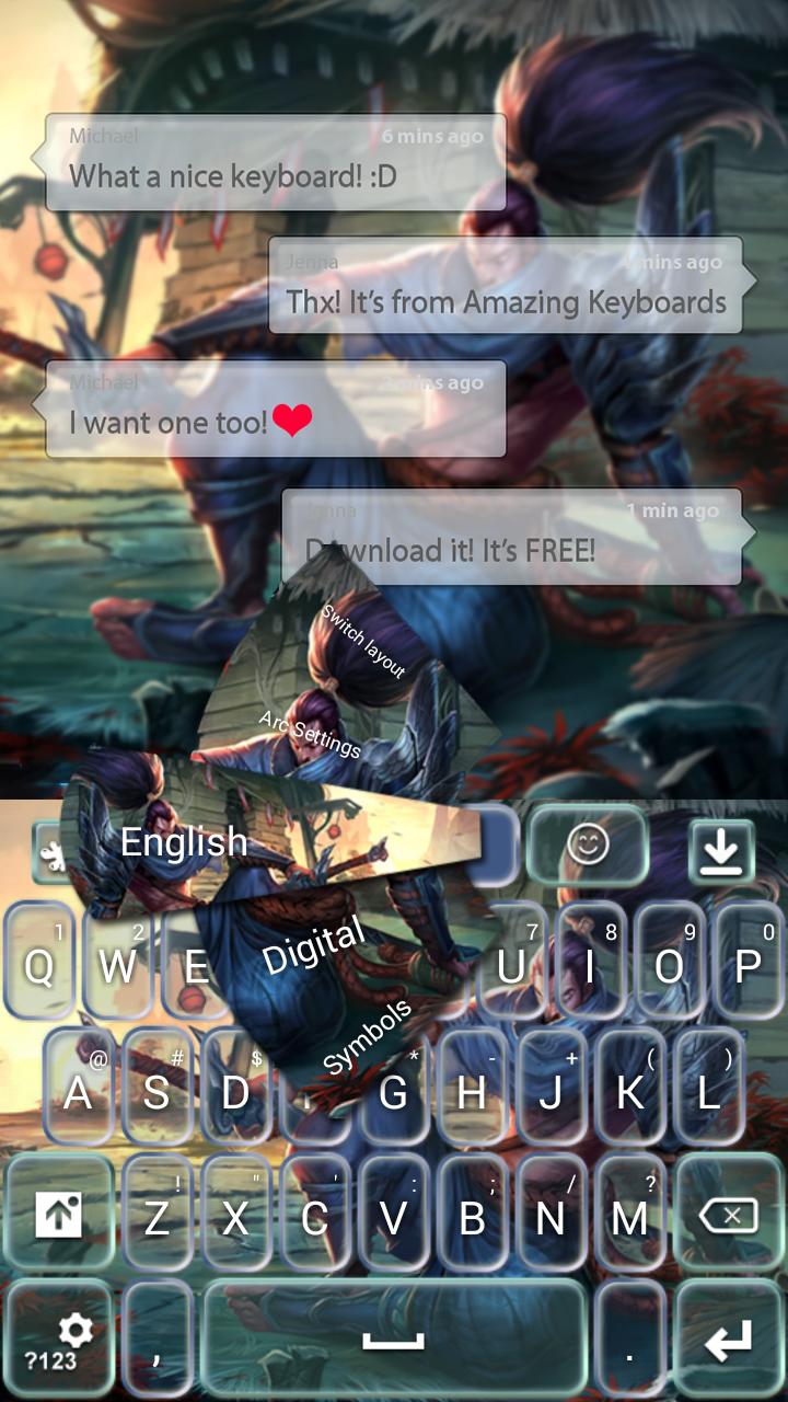 Yasuo Keyboard