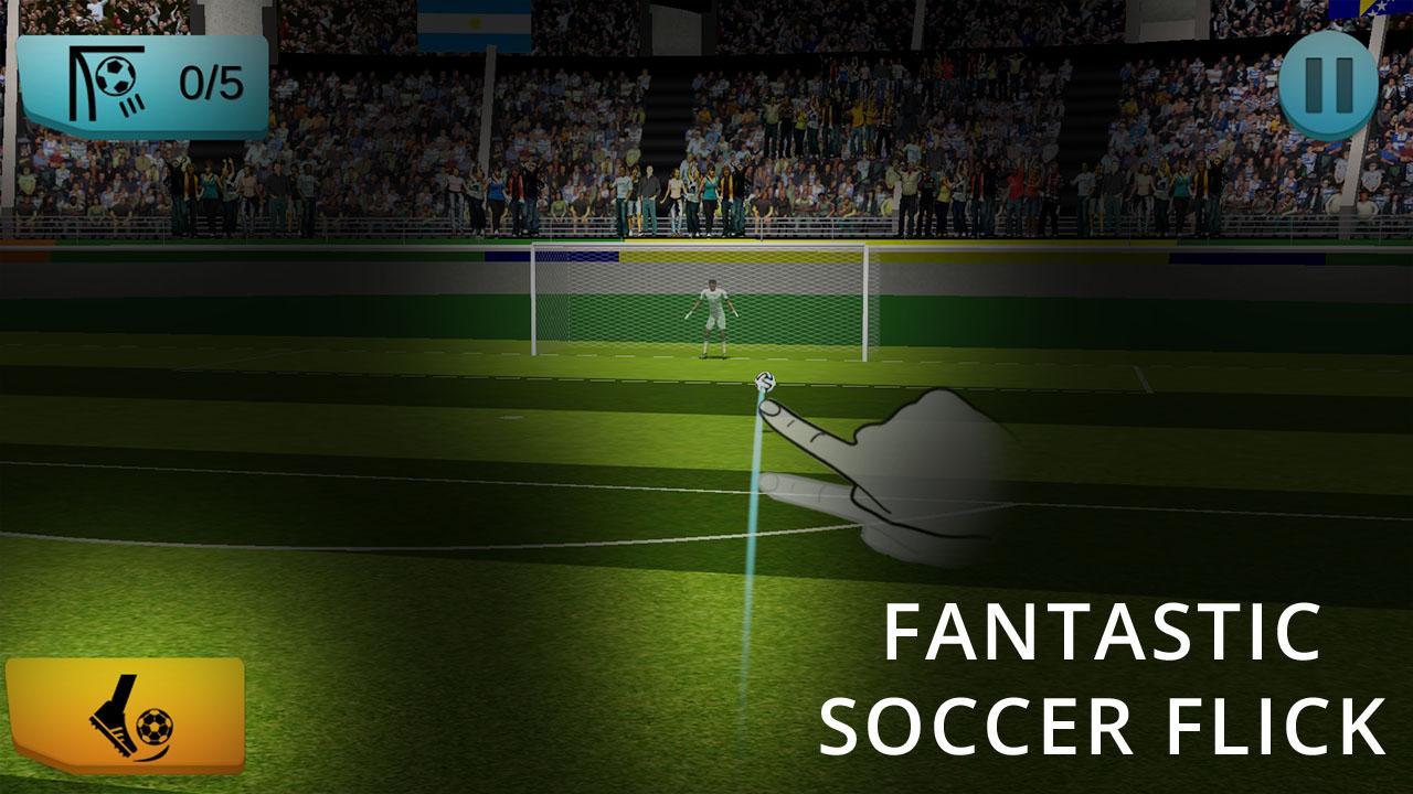 Ultimate Soccer hero Flick Shoot 2018 League
