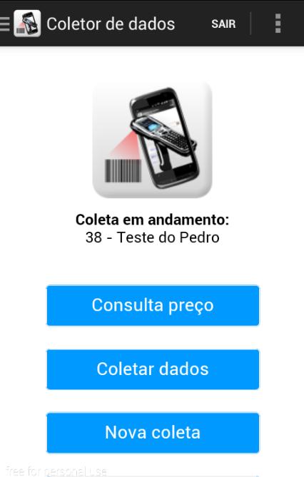 Coletor de dados