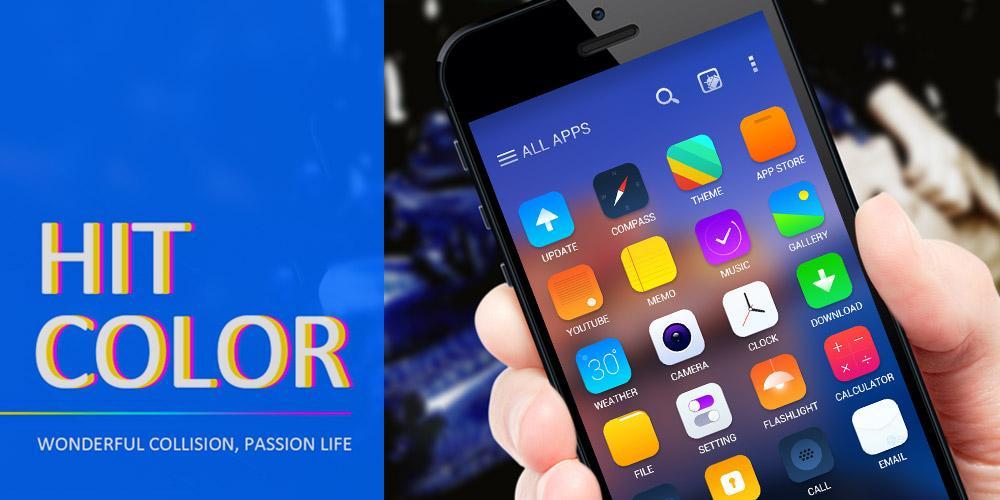 Hit Colour GO Launcher Theme