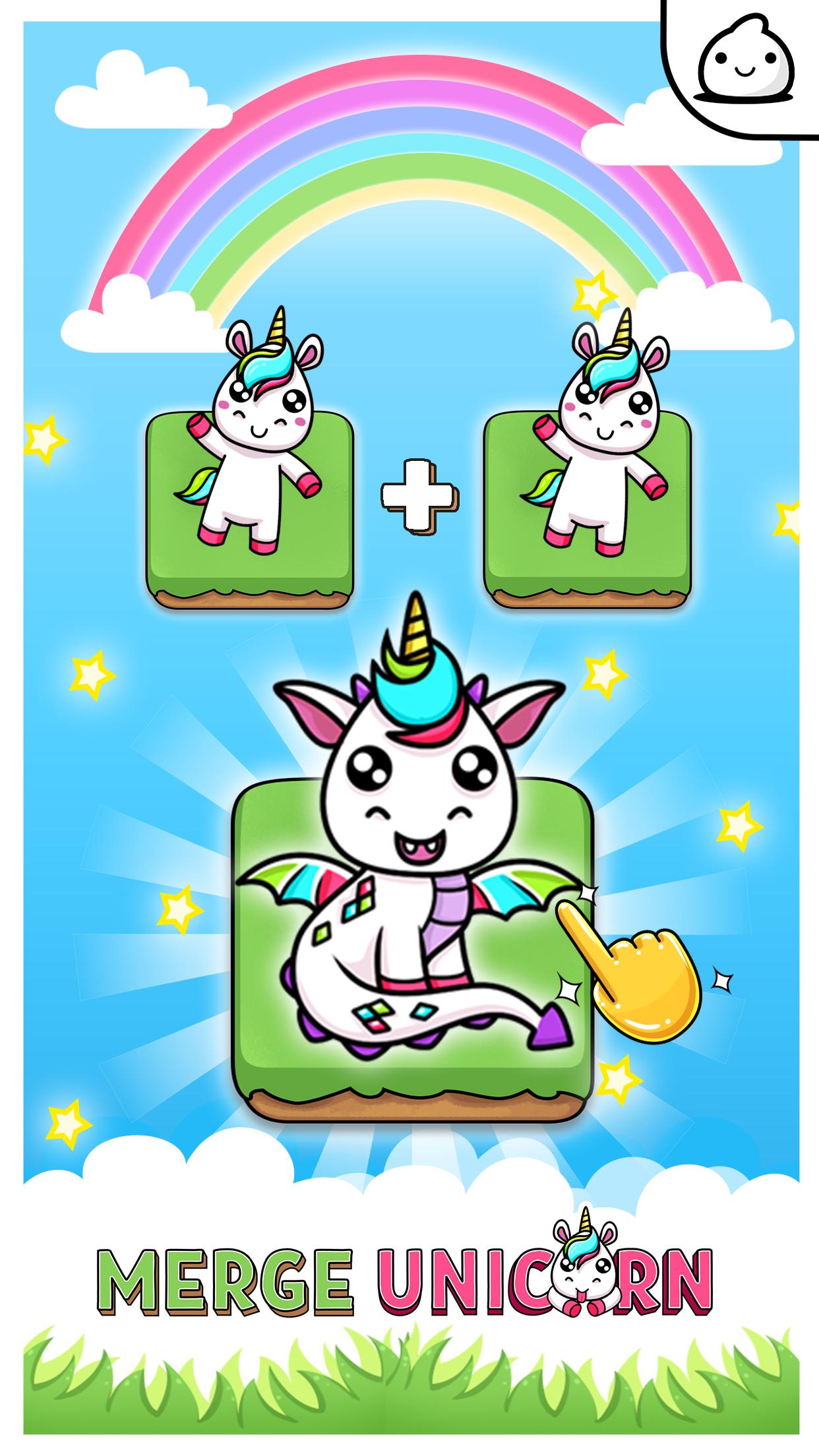 Merge Unicorn - Kawaii Idle Evolution Clicker Game
