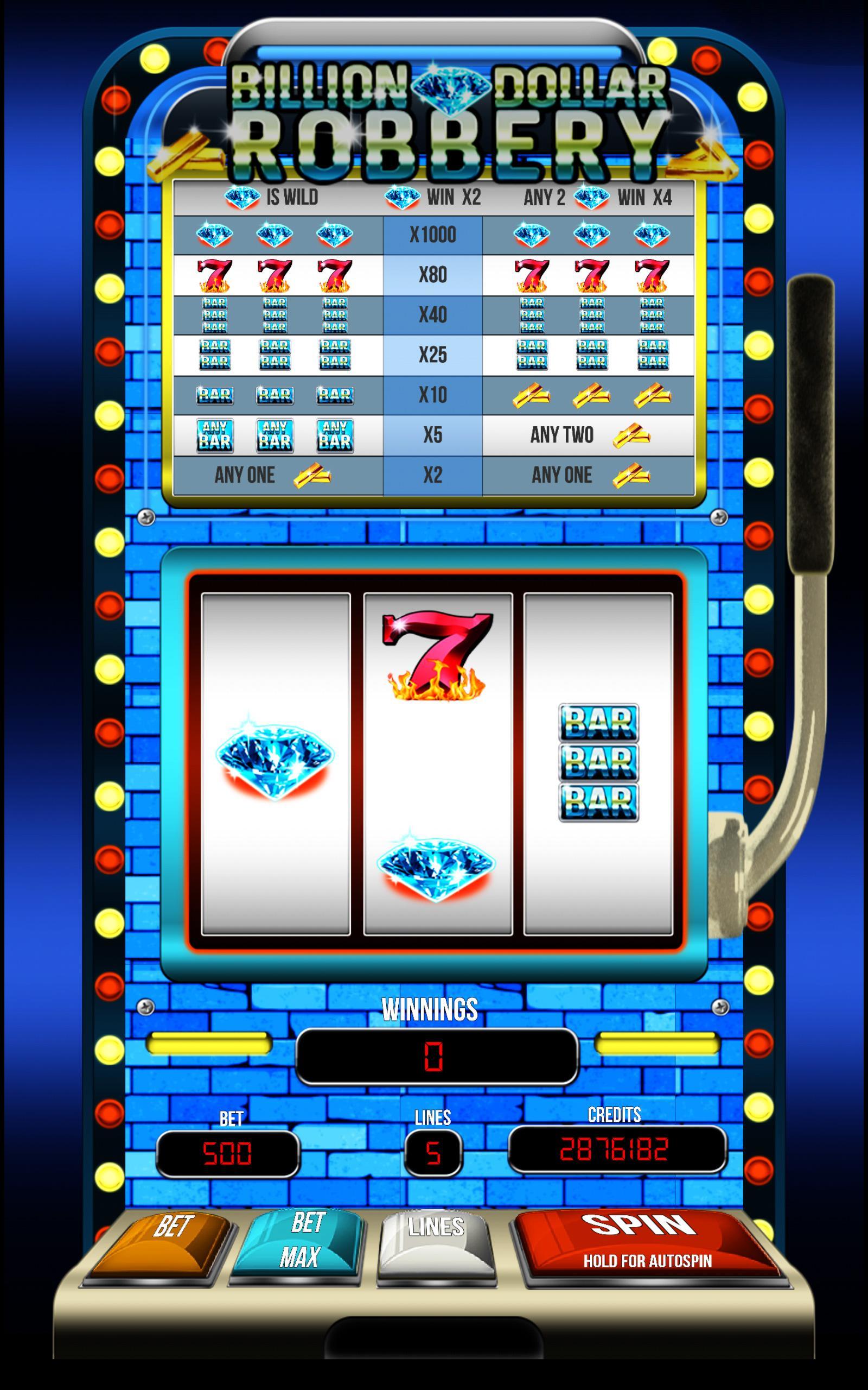 Billion Dollar Robbery Slots