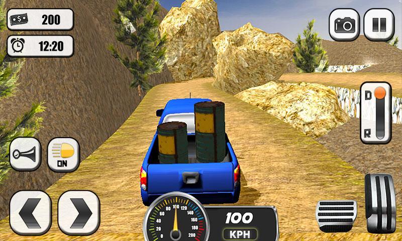 Offroad Truck Driver -Uphill Driving Game 2018
