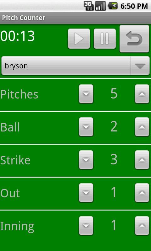 Free Pitch Counter