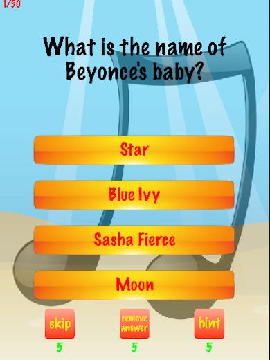 Beyonce Trivia