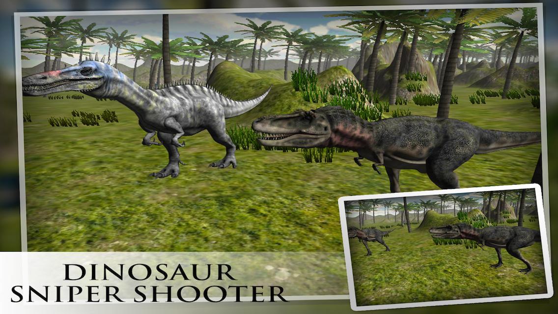 Dinosaur Sniper Shooting Sim
