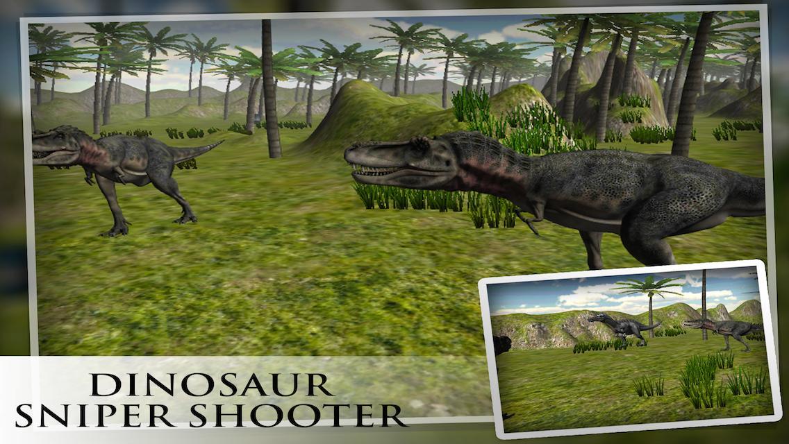 Dinosaur Sniper Shooting Sim