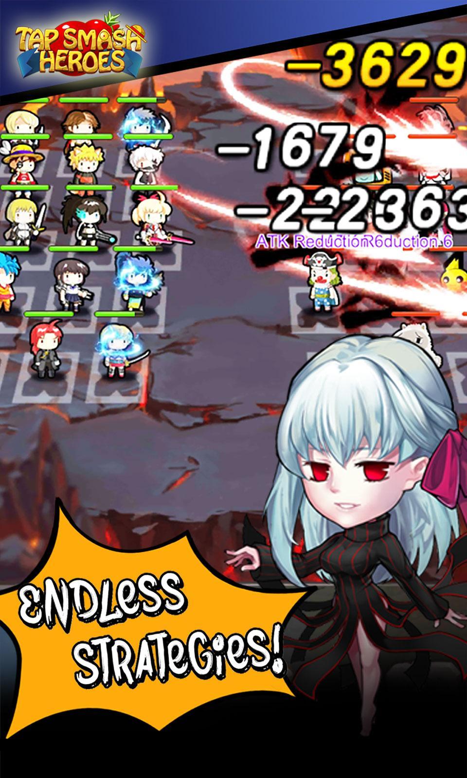 Tap Smash Heroes: Idle RPG Game