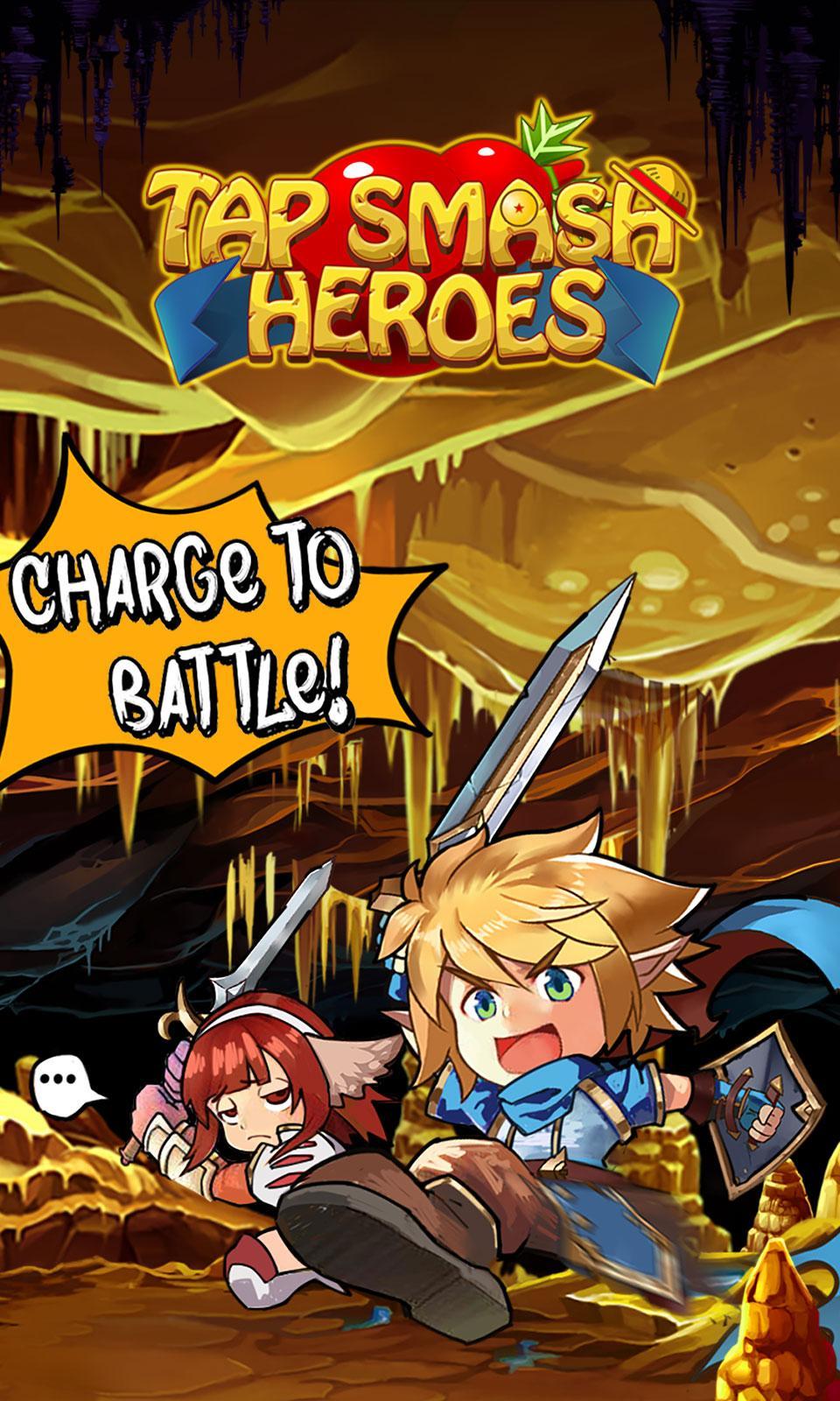 Tap Smash Heroes: Idle RPG Game
