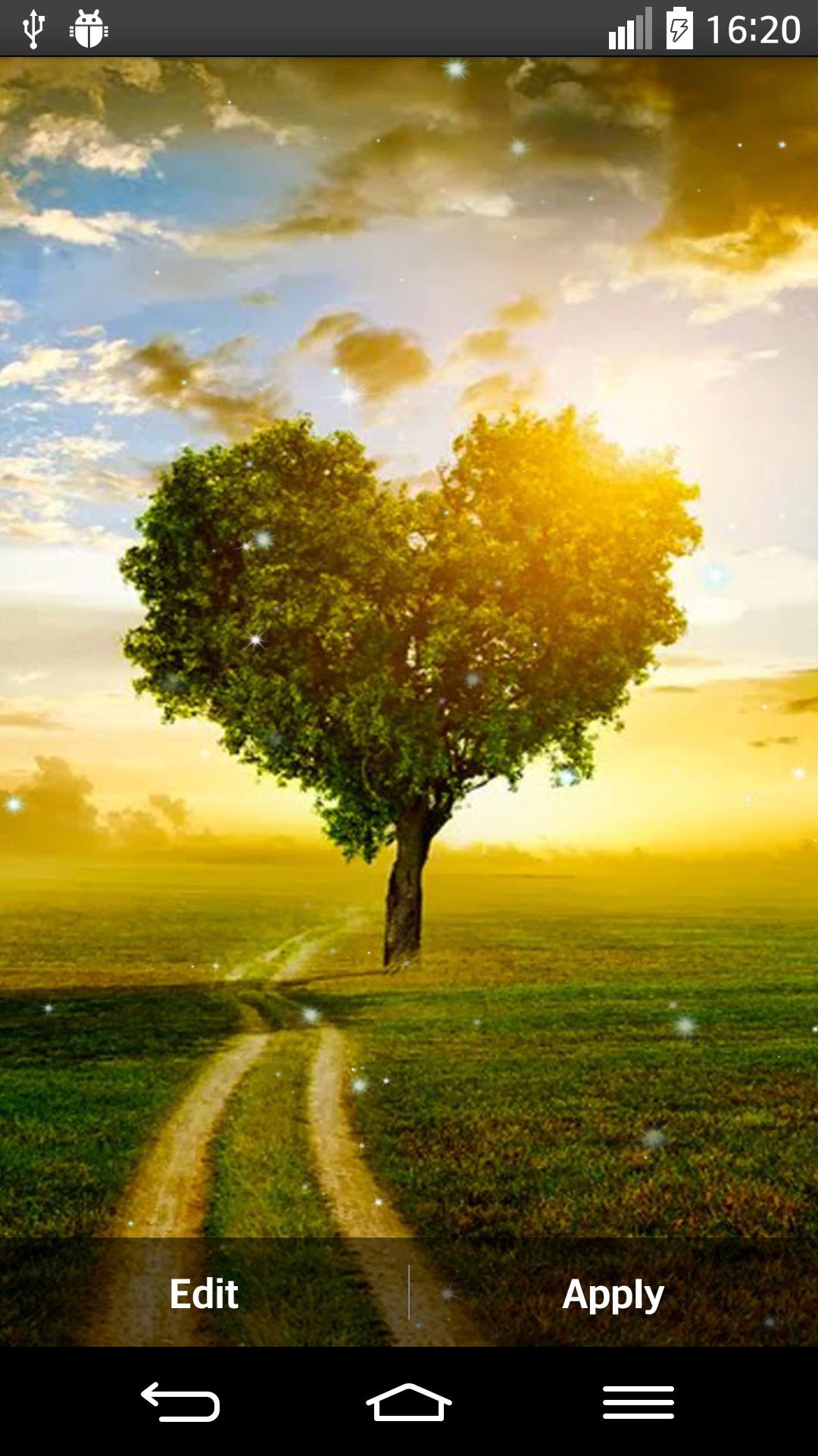 Heart Tree Live Wallpaper