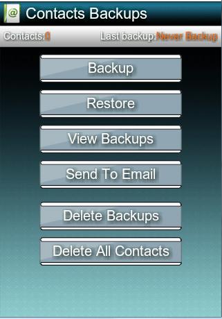 Backup & Restore Contacts/SMS