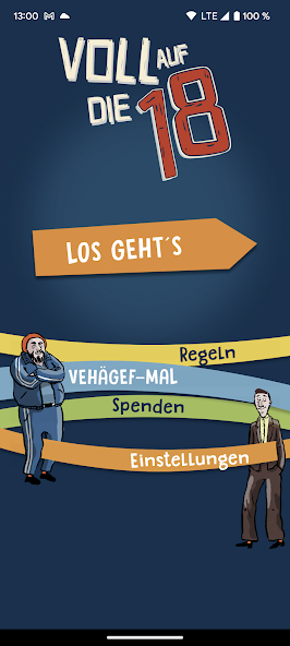 Voll auf die 18!