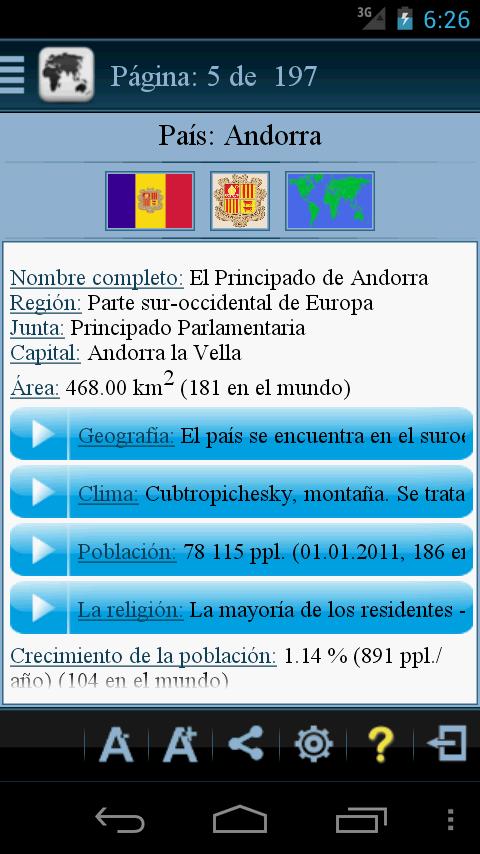 Paises del Mundo