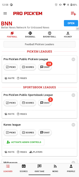 Pro Pick'em