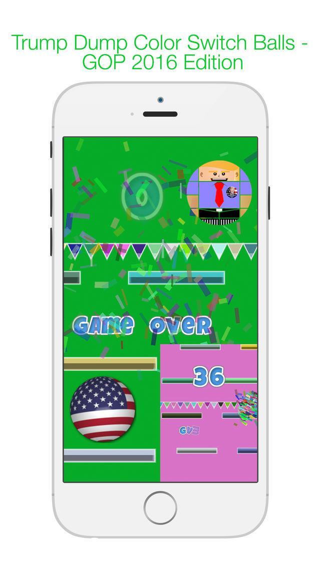 Trump Dump Color Switch Balls