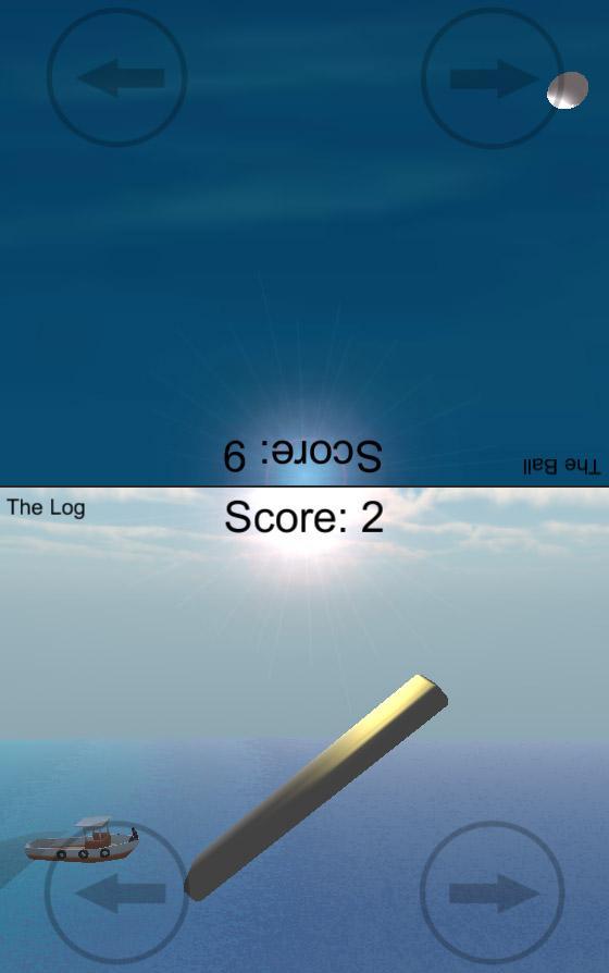 Log & Ball (Split-screen)