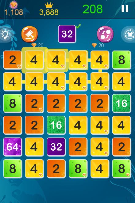Pops Link - Merge 2048