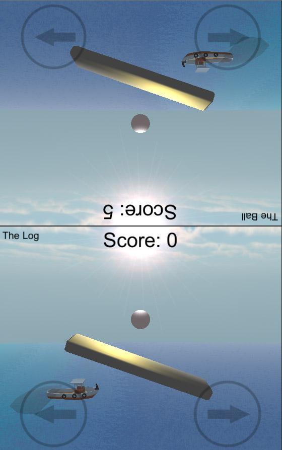 Log & Ball (Split-screen)