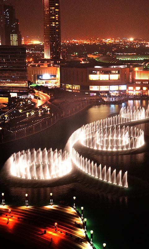 Dubai Fountain Live Wallpaper