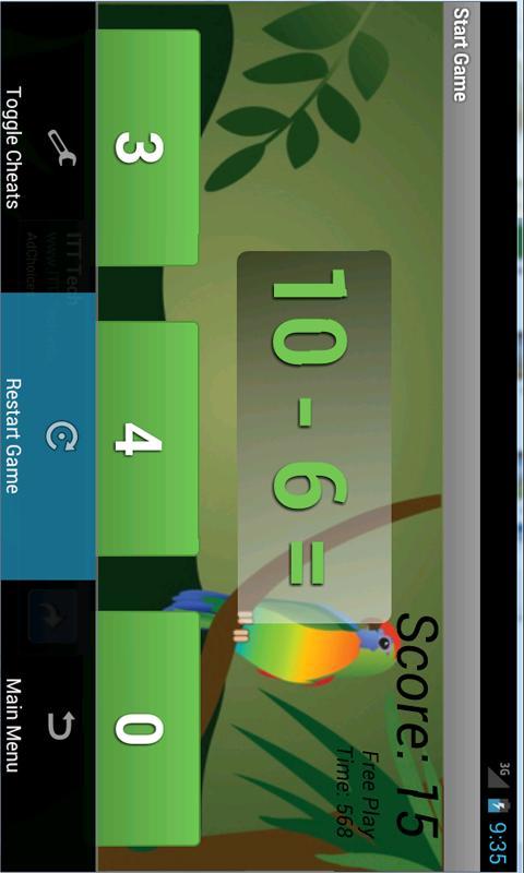 Math Mania Kids Subtraction