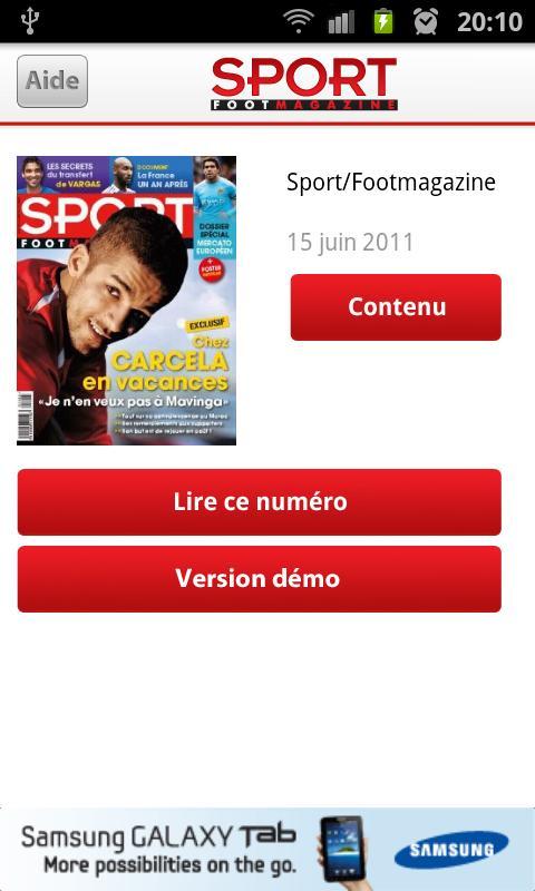 Sport/Footmagazine