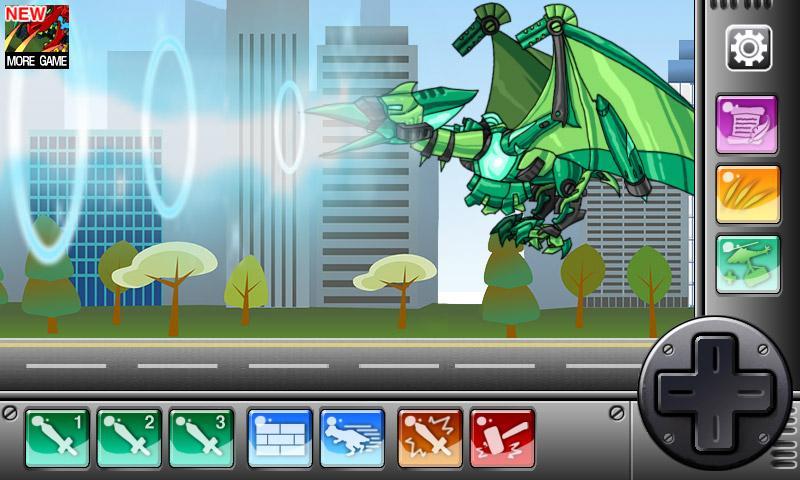Ptera Green - Combine! Dino Robot