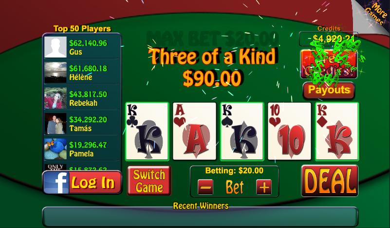 Video Poker & Blackjack Casino