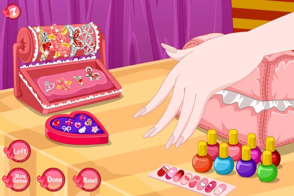 Valentine Nail Art