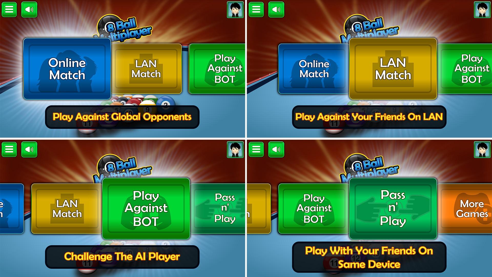 Pool Billiard MutliPlayer and Single Player